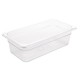 Vogue polycarbonaat bak transparant GN1/3 100mm