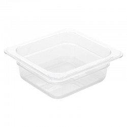 Vogue polycarbonaat bak transparant GN1/6 65mm
