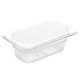 Vogue polycarbonaat bak transparant GN1/9 65mm
