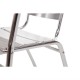 Bolero stapelbare aluminium stoel (4 stuks)