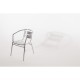 Bolero stapelbare aluminium stoel (4 stuks)