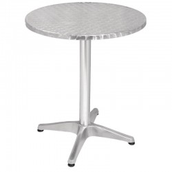 Bolero ronde RVS tafel 60cm