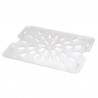 Vogue polycarbonaat lekrooster GN 1/2