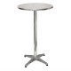 Bolero ronde RVS statafel 60cm
