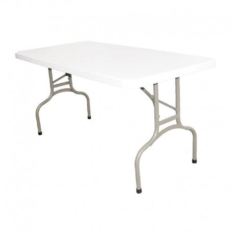 Bolero rechthoekige inklapbare tafel 1,52m