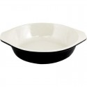 Vogue ronde gratineerschaal zwart 0,75L