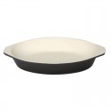 Vogue ovale gratineerschaal zwart 0,65L