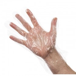 Disposable handschoenen transparant