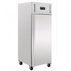 Polar professionele 1-deurs vriezer RVS 650ltr