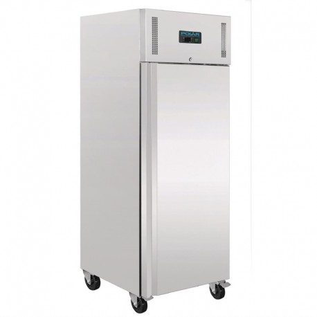 Polar professionele 1-deurs vriezer RVS 650ltr