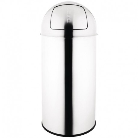 Bolero RVS afvalemmer 40ltr