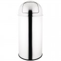 Bolero RVS afvalemmer 40L