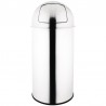 Bolero RVS afvalemmer 40L