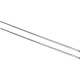 Vogue chroom staanderset voor Vogue voorraadrekken 183cm