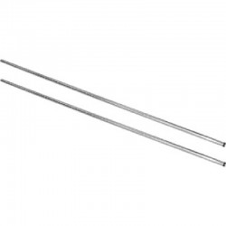 Vogue chroom staanderset voor Vogue voorraadrekken 183cm