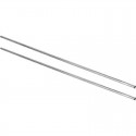 Vogue chroom staanderset voor Vogue voorraadrekken 183cm