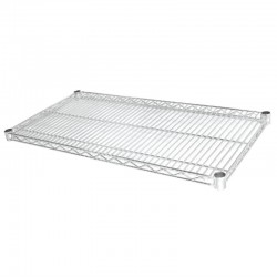 Vogue chroom schappen voor Vogue voorraadrekken 91,5x45,7cm