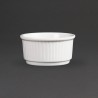 Olympia Whiteware stapelbare ramekins 8,5cm