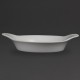 Olympia Whiteware ronde gratin ovenschaaltjes met handvatten 22cm