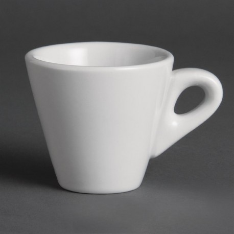 Olympia Whiteware konische espressokopjes 6cl