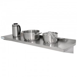 Vogue RVS wandplank 60cm