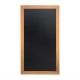 Securit lang wandbord teak effect 100 x 56cm