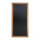 Securit lang wandbord teak effect 120 x 56cm