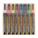Securit set wisbare krijtstiften 6mm 8 stuks assorti