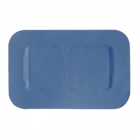 Blauwe patch pleisters