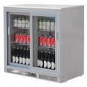 Polar G-serie gekoelde bardisplay zilver180 flessen