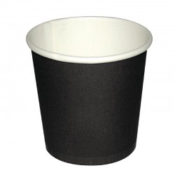 Fiesta wegwerp zwarte espresso kopjes 11cl x1000