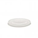 Vegware composteerbare platte deksels voor 34cl en 45,4cl bakjes