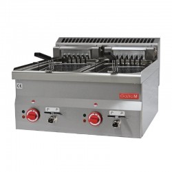 Gastro M 600 elektrische friteuse 2x 10ltr 60/60 FRE