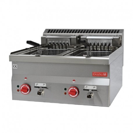 Gastro M 600 elektrische friteuse 2x 10ltr 60/60 FRE