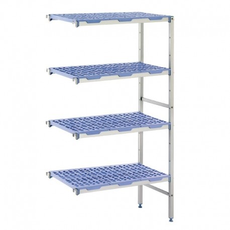 Tournus hoekrek 4 schappen 40x125cm