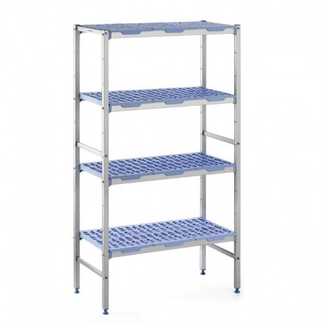 Tournus lijnrek met 4 schappen 50x890cm