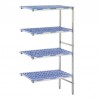 Tournus hoekrek met 4 schappen 50x145cm