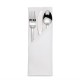 Mitre Satin Band servet wit 55x55cm