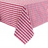 Mitre Comfort Gingham tafelkleed rood-wit 178x178cm