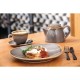 Olympia Kiln cappuccinoschotels grijs 14cm 