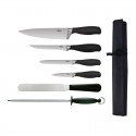 Vogue 6-delige soft-grip messenset