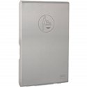 Mediclinics opklapbare verticale baby luiertafel, RVS