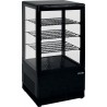 SARO Mini-koelvitrine 70 liter met verlichtingmodel SC 70 zwart