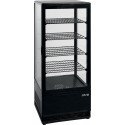SARO Koelvitrine met luchtventilatie Model SC 100 zwart