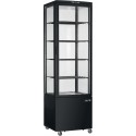 SARO Koelvitrine met luchtventilatie Model SVEN zwart