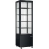 SARO Koelvitrine met luchtventilatie Model SVEN zwart
