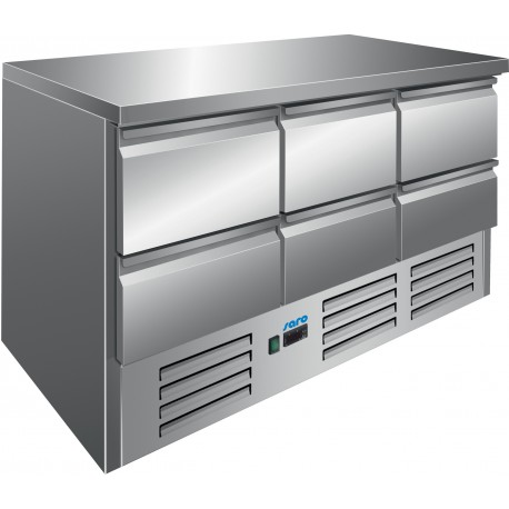 SARO Koeltafel model VIVIA S 903 S/S TOP 6 x 1/2