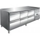 SARO Koeltafel incl. set van 3 x 2 laden Model KYLJA 3160 TN