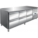 SARO Koeltafel incl. set van 3 x 2 laden Model KYLJA 3160 TN
