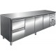 SARO Koeltafel incl. set van 2 x 3 laden Model KYLJA 4110 TN